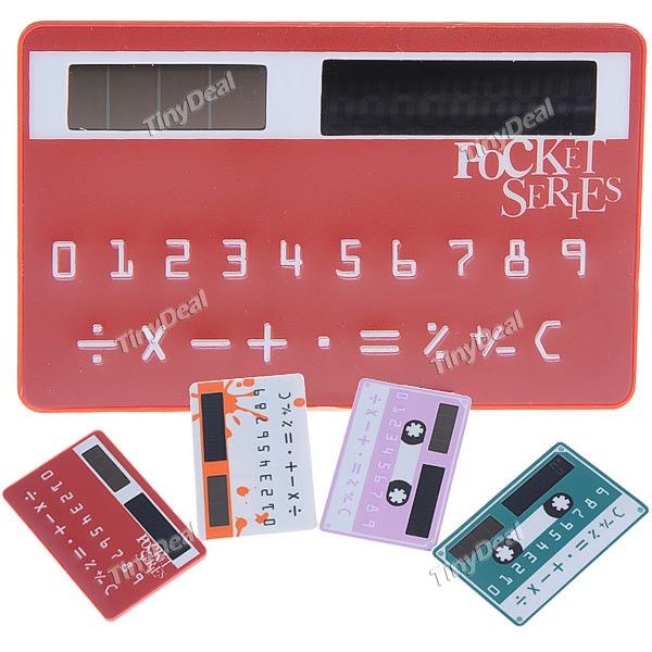 Calculadora Touch Screen solar