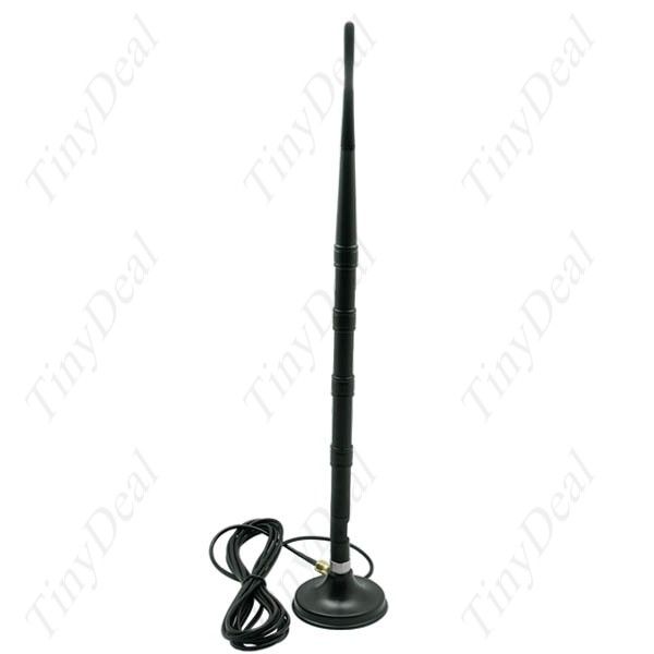 2.4GHz 12dbi SMA Omni Antenna with Magnetic Base/ Stand+ Low